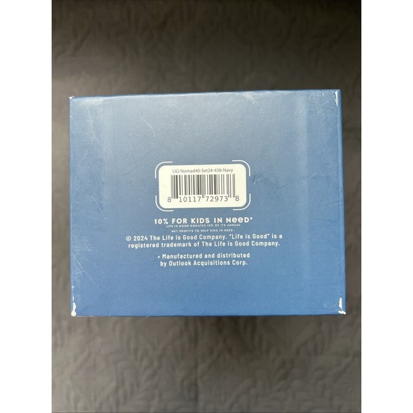 NIB LIFE IS GOOD 40 OZ  STAINLESS STEEL INSULATED TUMBLER "ILL BE WATCHING YOU" - Picture 7 of 8